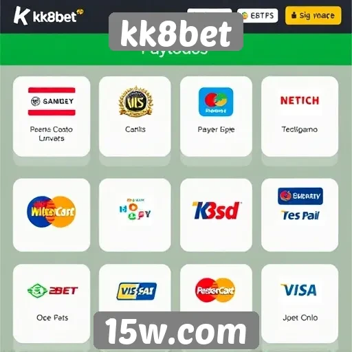 Explorando métodos de pagamento no kk8bet